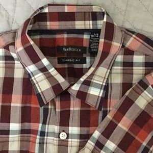 VanHeusen Classic Fit Check Shirts for Men